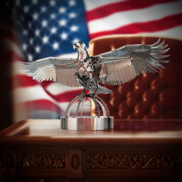Фото - Металлический конструктор Metal Time Unity Wings Silver Armor Crystal Edition (MT101SWRSK/READY)